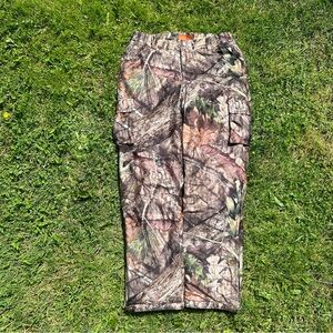 Rustic Ridge 3D Realtree Camouflage Hunting Pants Men’s L Multicolor Green Brown